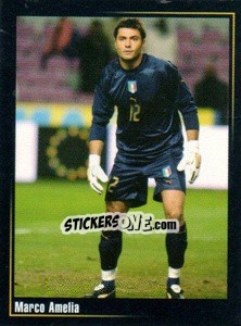 Sticker Marco Amelia - Superalbum In Azzurro n. 6 - Panini