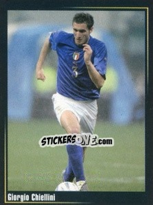 Sticker Giorgio Chiellini - Superalbum In Azzurro n. 13 - Panini