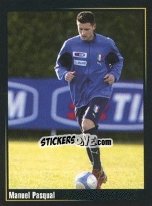 Sticker Manuel Pasqual - Superalbum In Azzurro n. 18 - Panini
