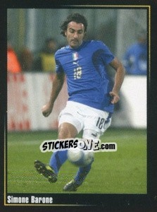 Sticker Simone Barone - Superalbum In Azzurro n. 22 - Panini