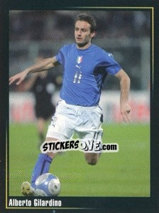 Sticker Alberto Gilardino - Superalbum In Azzurro n. 32 - Panini