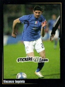 Sticker Vincenzo Iaquinta - Superalbum In Azzurro n. 33 - Panini
