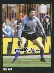 Sticker Dino Zoff - Superalbum In Azzurro n. 65 - Panini