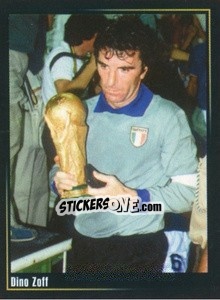 Sticker Dino Zoff - Superalbum In Azzurro n. 66 - Panini
