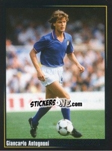 Sticker Giancarlo Antognioni - Superalbum In Azzurro n. 77 - Panini