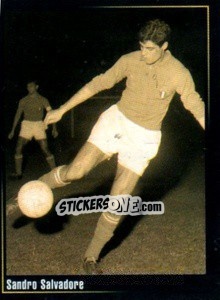 Sticker Sandro Salvadore - Superalbum In Azzurro n. 84 - Panini