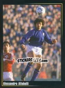 Sticker Alessandro Altobelli - Superalbum In Azzurro n. 89 - Panini