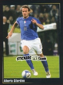 Sticker Alberto Gilardino - Superalbum In Azzurro n. 97 - Panini