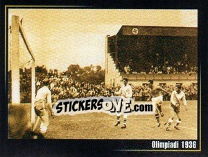 Sticker Olimpiadi 1936 - Superalbum In Azzurro n. 101 - Panini