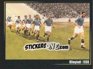 Sticker Olimpiadi 1936 - Superalbum In Azzurro n. 103 - Panini