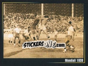 Sticker Mondiali 1938 - Superalbum In Azzurro n. 104 - Panini