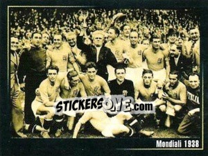 Sticker Mondiali 1938 - Superalbum In Azzurro - Panini