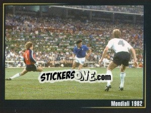 Sticker Mondiali 1982 - Superalbum In Azzurro n. 119 - Panini