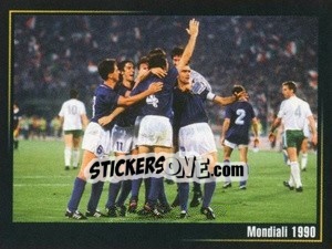 Sticker Mondiali 1990 - Superalbum In Azzurro n. 122 - Panini