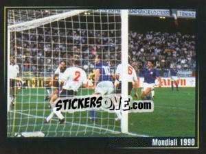 Sticker Mondiali 1990 - Superalbum In Azzurro n. 123 - Panini