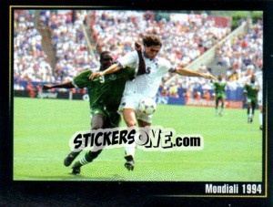 Figurina Mondiali 1994 - Superalbum In Azzurro n. 125 - Panini
