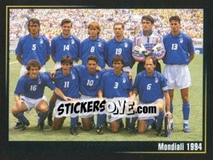 Sticker Mondiali 1994 - Superalbum In Azzurro n. 127 - Panini