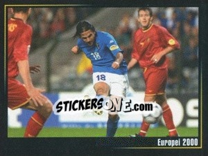 Sticker Europei 2000 - Superalbum In Azzurro n. 128 - Panini