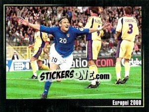 Figurina Europei 2000 - Superalbum In Azzurro - Panini