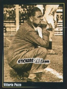 Sticker Vittorio Pozzo - Superalbum In Azzurro n. 131 - Panini