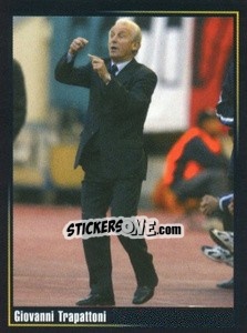 Sticker Giovanni Trapattoni - Superalbum In Azzurro n. 138 - Panini