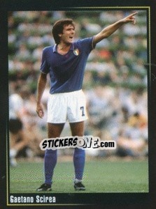 Sticker Gaetano Scirea - Superalbum In Azzurro n. 147 - Panini