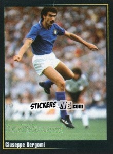 Sticker Giuseppe Bergomi - Superalbum In Azzurro n. 149 - Panini