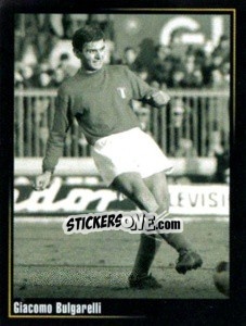 Cromo Giacomo Bulgarelli - Superalbum In Azzurro n. 157 - Panini