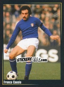 Sticker Franco Causio - Superalbum In Azzurro n. 158 - Panini