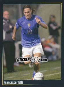 Sticker Francesco Totti - Superalbum In Azzurro n. 162 - Panini