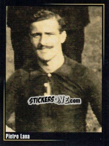 Cromo Pietro Lana - Superalbum In Azzurro n. 170 - Panini