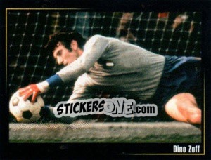 Sticker Dino Zoff - Superalbum In Azzurro - Panini