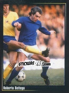 Sticker Roberto Bettaga - Superalbum In Azzurro n. 174 - Panini