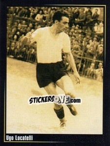 Cromo Ugo Locatelli - Superalbum In Azzurro n. 177 - Panini
