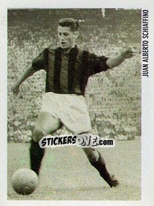 Sticker Juan Alberto Schiaffino - Superalbum. Storia e miti del calcio italiano - Panini