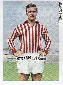 Sticker Sergio Campana - Superalbum. Storia e miti del calcio italiano n. 28 - Panini