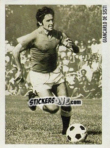 Sticker Giancarlo De Sisti - Superalbum. Storia e miti del calcio italiano n. 44 - Panini