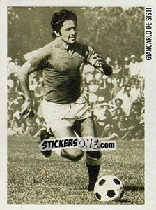 Figurina Giancarlo De Sisti - Superalbum. Storia e miti del calcio italiano - Panini