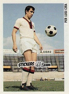 Sticker Pier Luigi Cera - Superalbum. Storia e miti del calcio italiano n. 54 - Panini