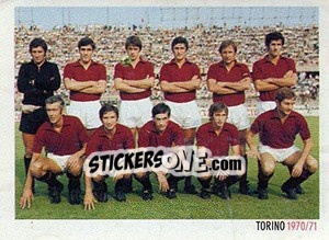 Sticker Torino 1970/71 - Superalbum. Storia e miti del calcio italiano n. 58 - Panini