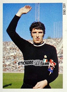 Sticker Dino Zoff - Superalbum. Storia e miti del calcio italiano n. 66 - Panini