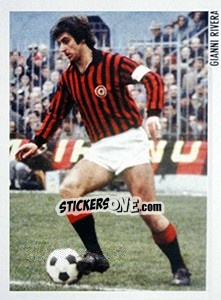 Sticker Gianni Rivera - Superalbum. Storia e miti del calcio italiano n. 67 - Panini
