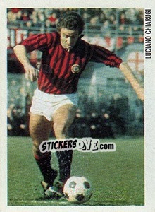 Sticker Luciano Chiarugi - Superalbum. Storia e miti del calcio italiano n. 68 - Panini