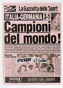 Sticker La Gazzetta dello Sport