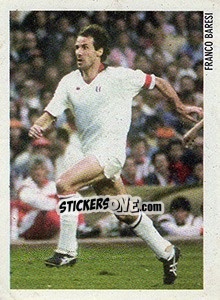 Sticker Franco Baresi - Superalbum. Storia e miti del calcio italiano n. 143 - Panini