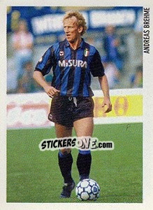 Sticker Andreas Brehme - Superalbum. Storia e miti del calcio italiano - Panini