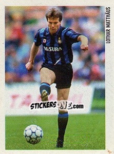 Sticker Lothar Matthäus - Superalbum. Storia e miti del calcio italiano n. 160 - Panini