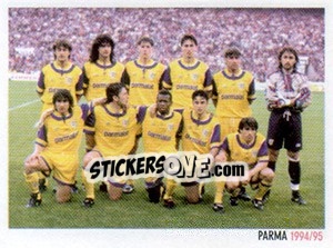 Sticker Parma 1994/95 - Superalbum. Storia e miti del calcio italiano n. 181 - Panini