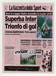 Cromo La Gazzetta dello Sport