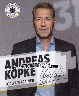 Sticker Andreas Köpke - DFB-Sammelalbum 2014 n. 31 - Rewe